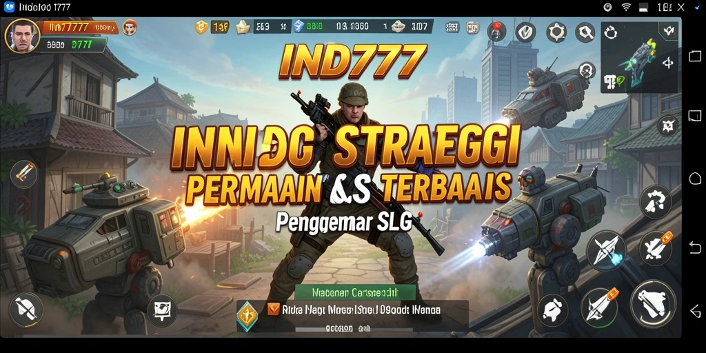 Tampilan gameplay menarik dari IND777 saat berstrategi.