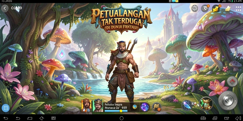 Tampilan aksi mendebarkan dalam OJA89 yang menampilkan petualangan seru.