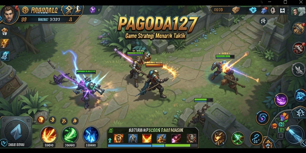 Tangkapan layar gameplay <strong>PAGODA127</strong> menampilkan aksi strategi yang mendebarkan.