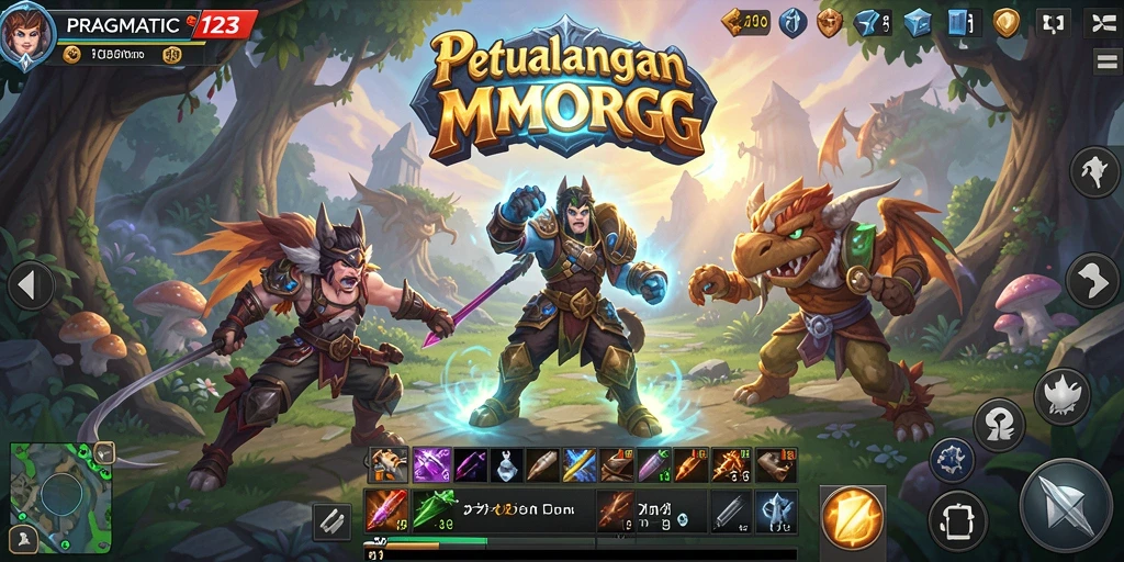 Gameplay seru dalam <strong>PRAGMATIC123</strong> yang menunjukkan aksi pertarungan dan eksplorasi.
