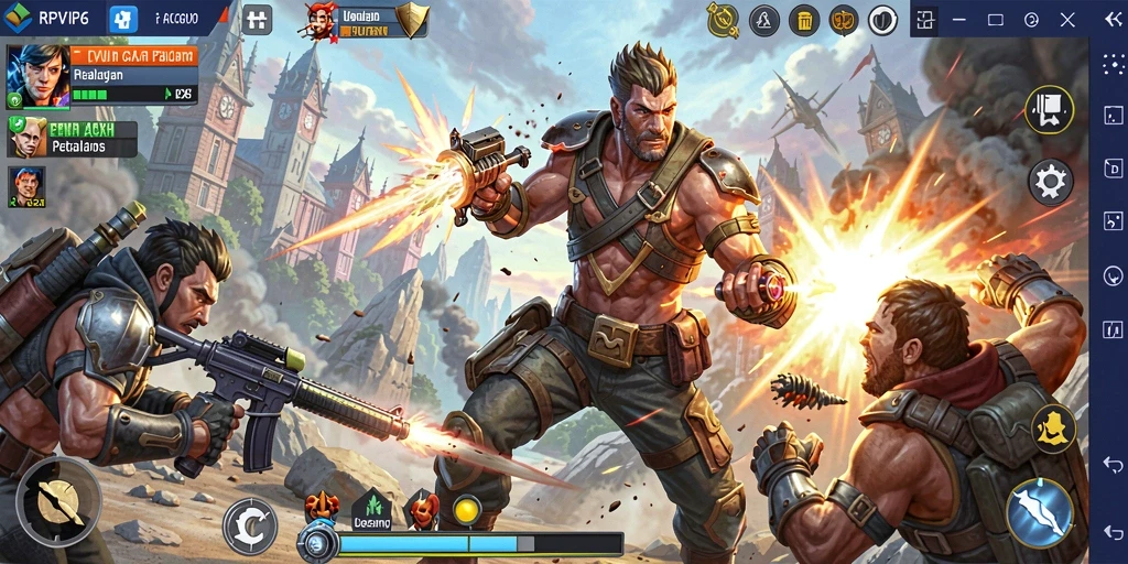 Cuplikan gameplay seru dari RPVIP6 yang penuh aksi.